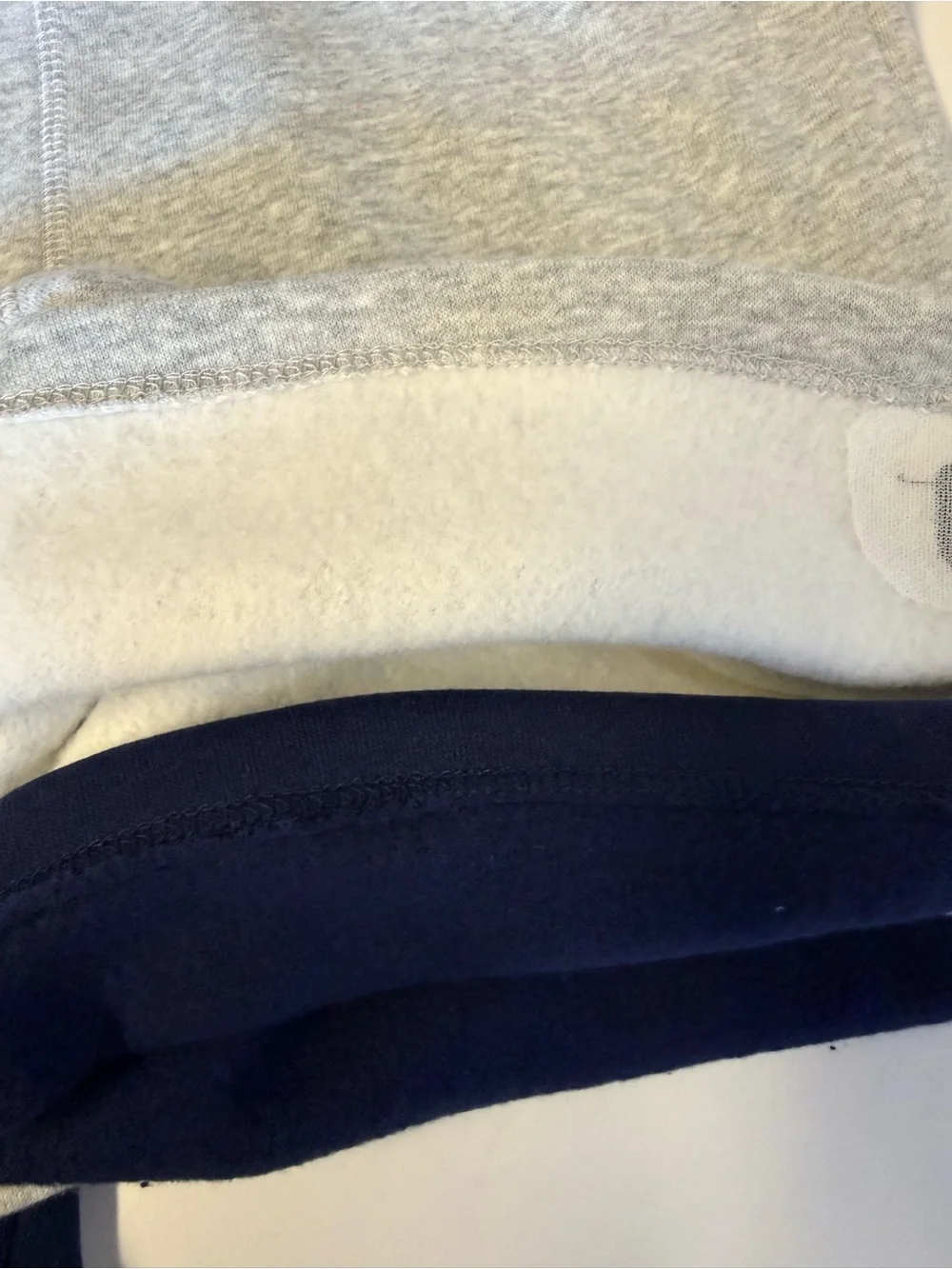 GAP Kids 2-Pack Shorts Gray and Navy Adjustable Drawstring Fleece Lined Size 10